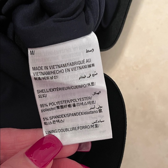 Alfani Classic Navy Pencil Skirt - Picture 5 of 5